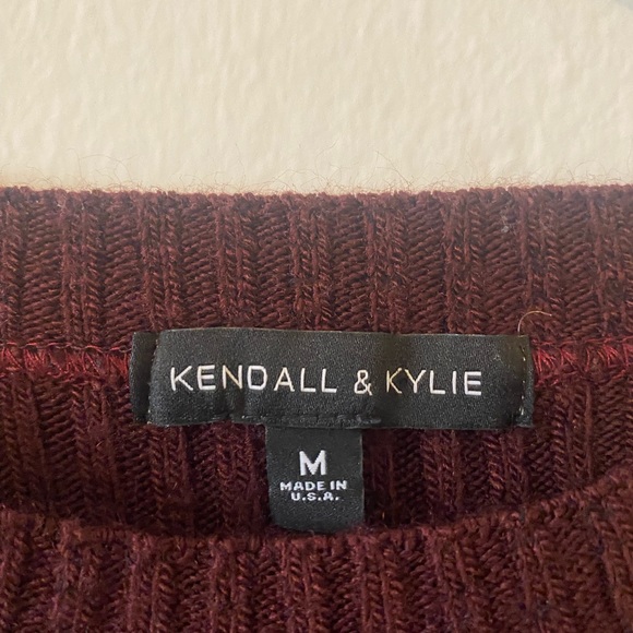 Red Sweater Top - Picture 3 of 3